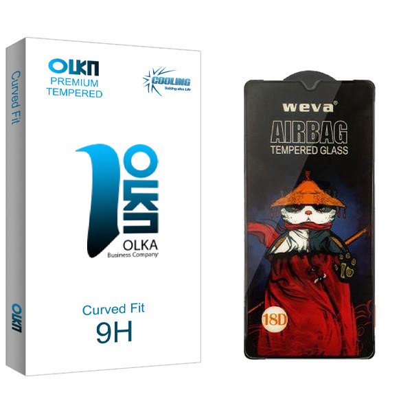 محافظ صفحه نمایش کولینگ مدل Olka Air Bag مناسب برای گوشی موبایل سامسونگ Galaxy A90 5G