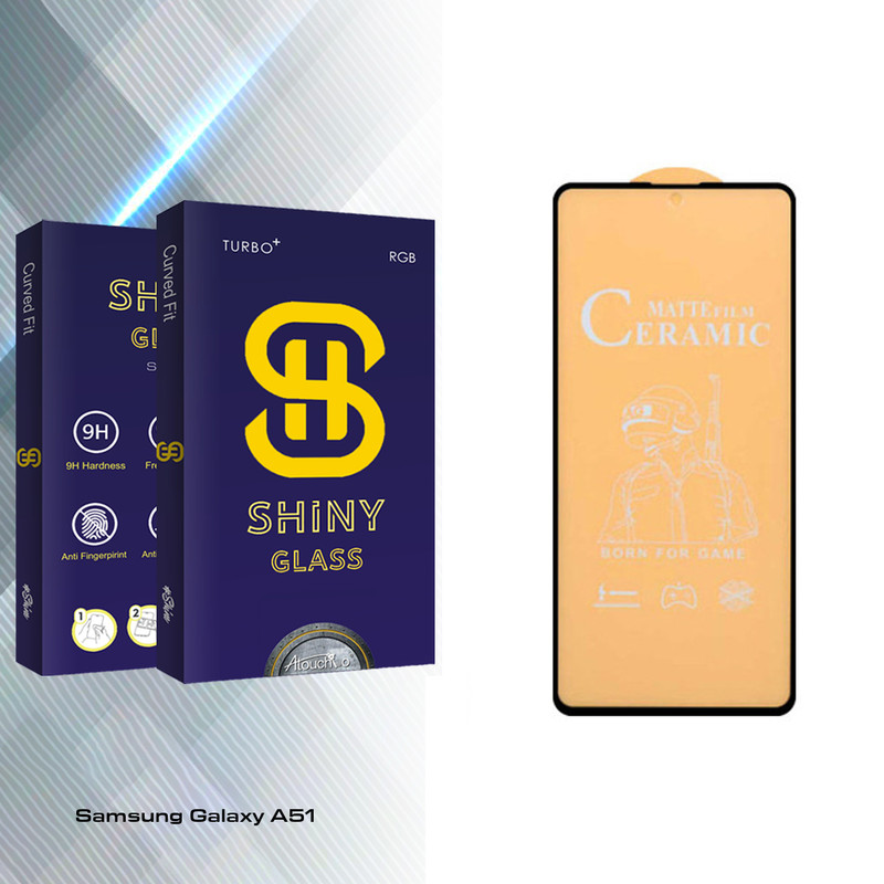 محافظ صفحه نمایش مات آتوچبو مدل Shiny Glass مناسب برای گوشی موبایل سامسونگ Galaxy A51