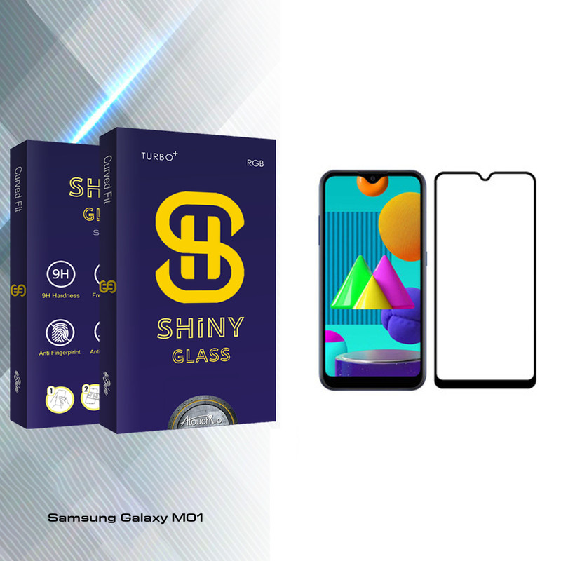 محافظ صفحه نمایش آتوچبو مدل Shiny Glass مناسب برای گوشی موبایل سامسونگ Galaxy M01