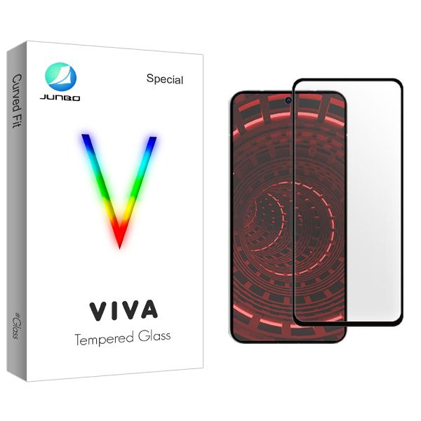 محافظ صفحه نمایش شیشه ای جانبو مدل Viva مناسب برای گوشی موبایل سامسونگ Galaxy M62