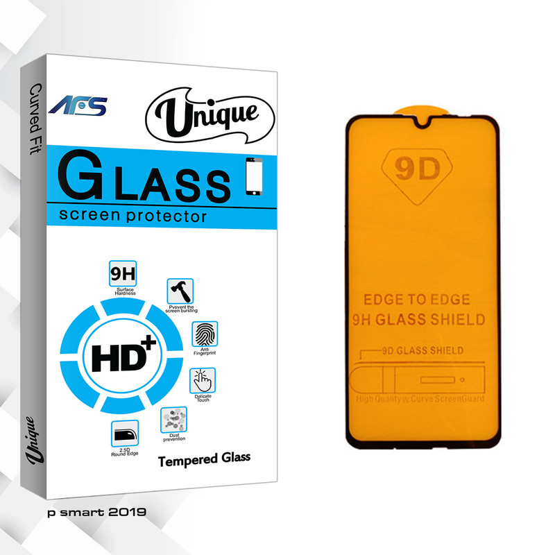 محافظ صفحه نمایش ای اف اس مدل Unique Glass مناسب برای گوشی موبایل هوآوی p smart 2019