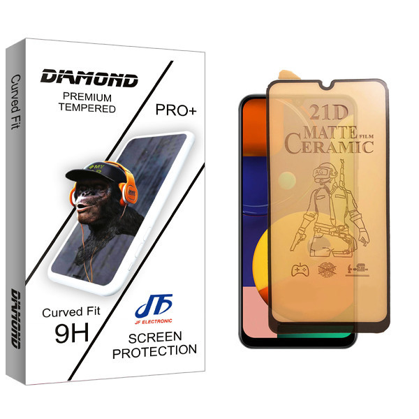 محافظ صفحه نمایش سرامیکی مات جی اف مدل Diamond Pro مناسب برای گوشی موبایل سامسونگ Galaxy M31