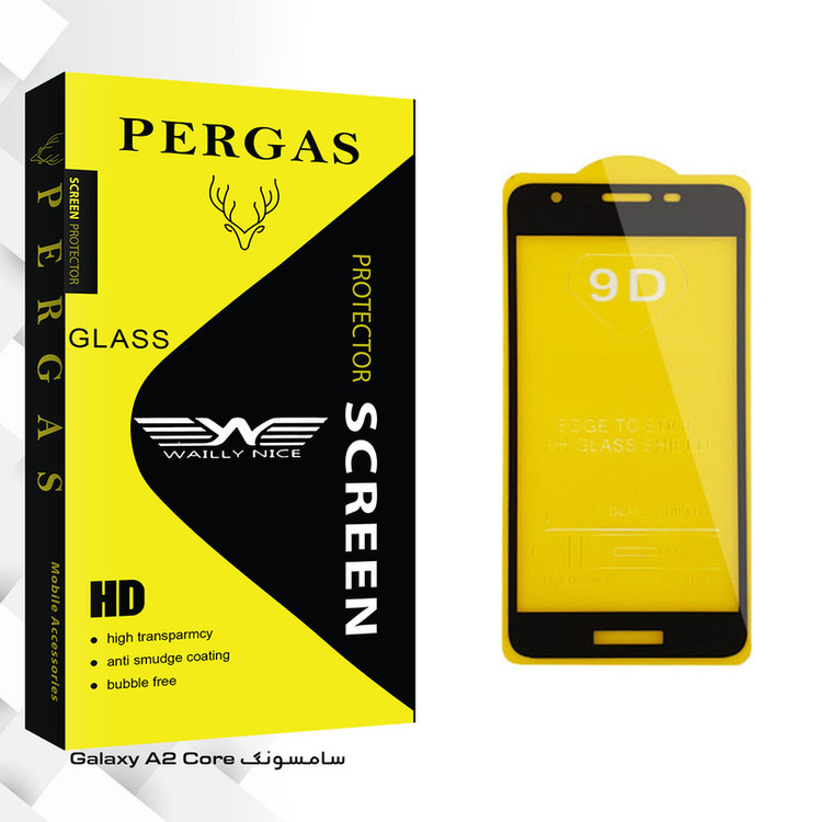 محافظ صفحه نمایش وایلی نایس مدل Pergas Glass مناسب برای گوشی موبایل سامسونگ Galaxy A2 Core