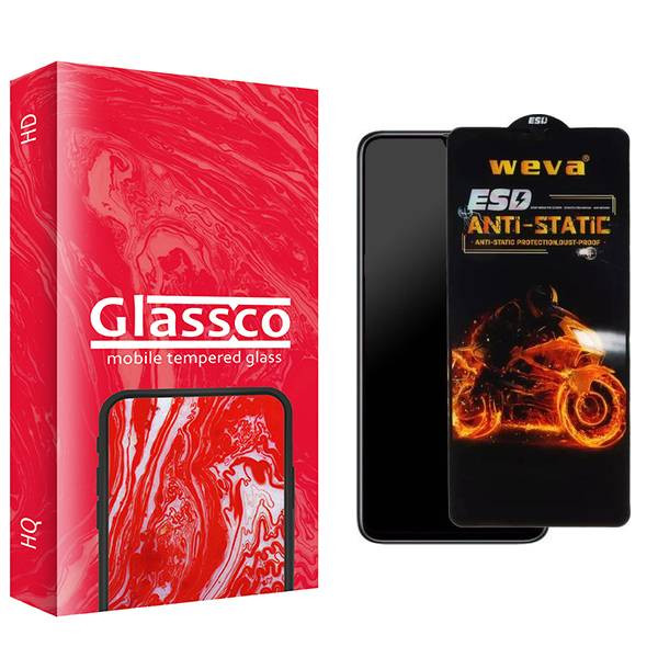محافظ صفحه نمایش گلس کو مدل CGo1 WevaESD مناسب برای گوشی موبایل ریلمی 10s