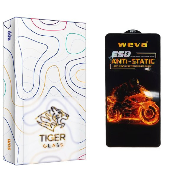محافظ صفحه نمایش تایگر گلس مدل APL2 Weva ESD مناسب برای گوشی موبایل شیائومی Redmi K40