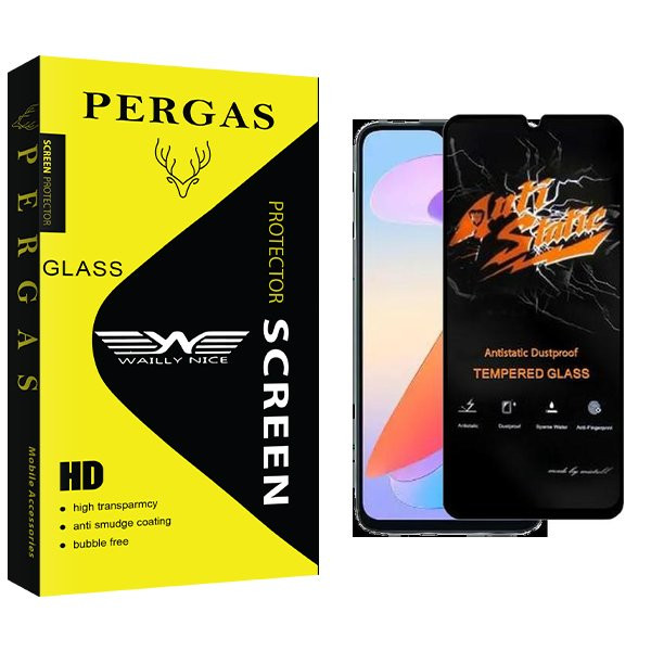 محافظ صفحه نمایش وایلی نایس مدل Pergas Antistatic مناسب برای گوشی موبایل آنر X6a