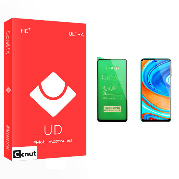 محافظ صفحه نمایش سرامیکی کوکونات مدل UD Glass مناسب برای گوشی موبایل شیائومی Redmi Note 9 Pro