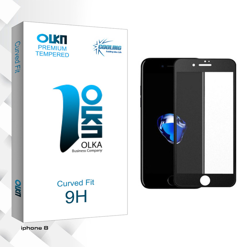 محافظ صفحه نمایش شیشه ای کولینگ مدل Olka glass مناسب برای گوشی موبایل اپل iphone 8