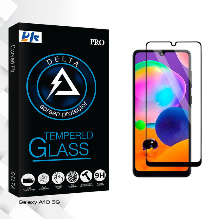 محافظ صفحه نمایش پی کی مدل Delta Glass مناسب برای گوشی موبایل سامسونگ Galaxy A13 5G