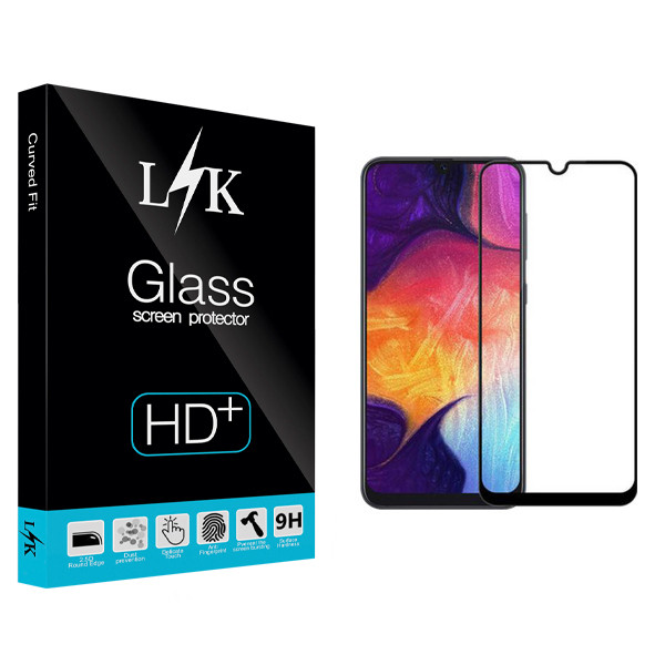 محافظ صفحه نمایش ال کی مدل +LITE مناسب برای گوشی موبایل سامسونگ Galaxy A20