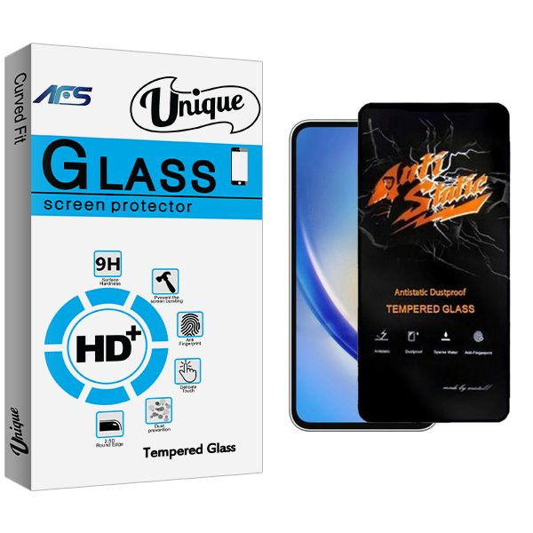 محافظ صفحه نمایش ای اف اس مدل Unique Antistatic مناسب برای گوشی موبایل سامسونگ Galaxy A55