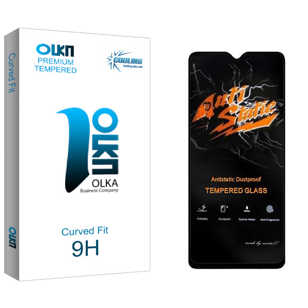محافظ صفحه نمایش کولینگ مدل Olka Anti Static مناسب برای گوشی موبایل شیائومی Redmi A1 Plus