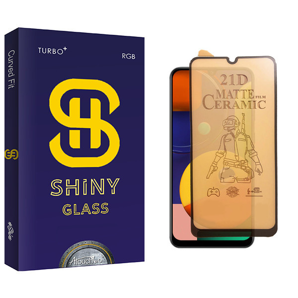محافظ صفحه نمایش سرامیکی مات آتوچبو مدل Shiny Pro مناسب برای گوشی موبایل سامسونگ Galaxy A32 4G / Galaxy A22 4G / Galaxy A20
