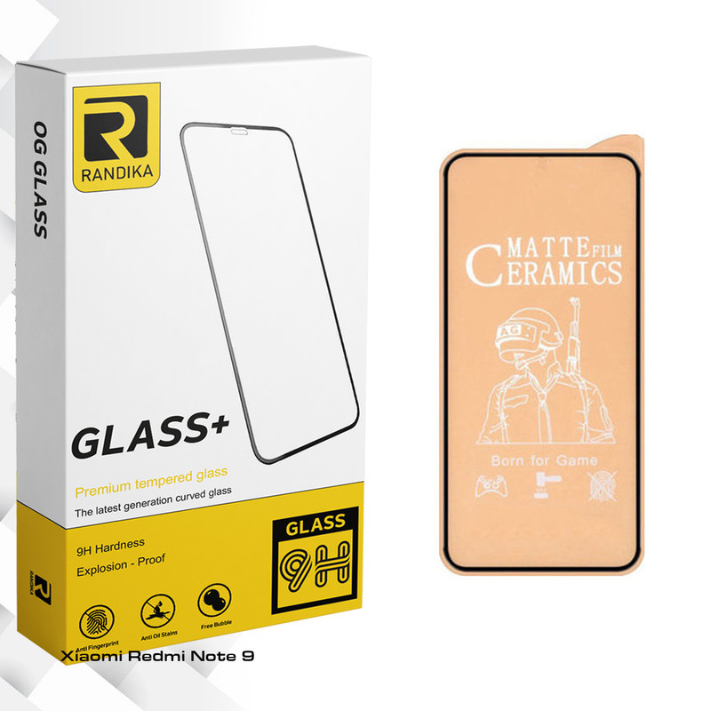 محافظ صفحه نمایش راندیکا مدل Gld مناسب برای گوشی موبایل شیائومی Redmi Note 9