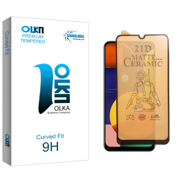 محافظ صفحه نمایش سرامیکی مات کولینگ مدل Olka Glass مناسب برای گوشی موبایل سامسونگ Galaxy A32 4G