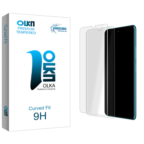 محافظ صفحه نمایش شیشه ای کولینگ مدل Olka Glass MIX مناسب برای گوشی موبایل نوکیا 2.4 بسته دو عددی