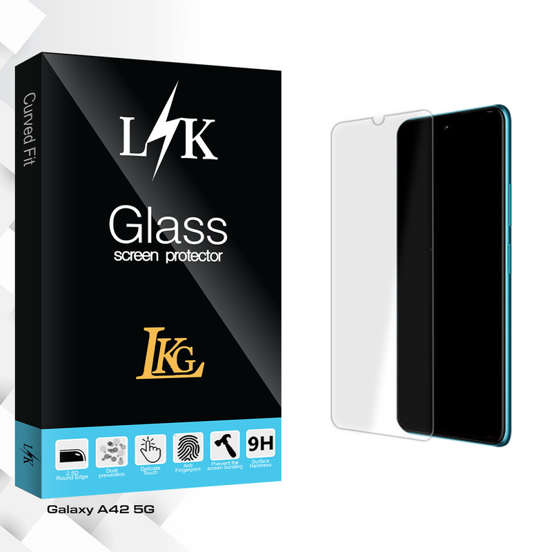 محافظ صفحه نمایش شیشه ای ال کا جی مدل LK GlassMIX مناسب برای گوشی موبایل سامسونگ Galaxy A42 5G