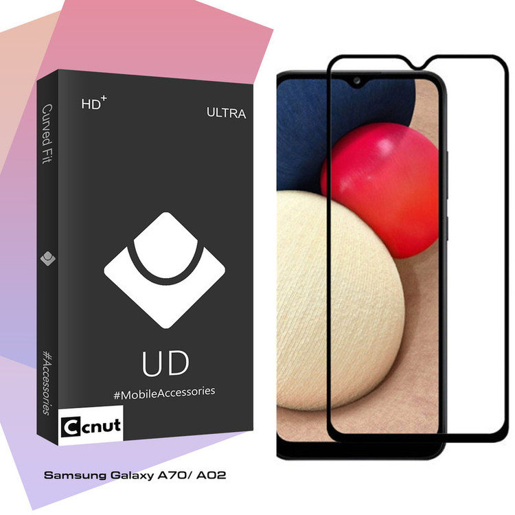 محافظ صفحه نمایش کوکونات مدل UD Black مناسب برای گوشی موبایل سامسونگ Galaxy A70/ A02