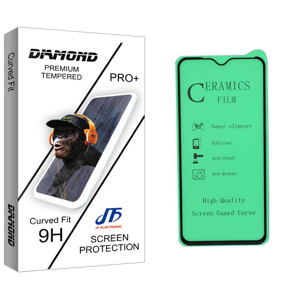 محافظ صفحه نمایش جی اف مدل Diamond glass مناسب برای گوشی موبایل سامسونگ Galaxy A20 / A30/ A50