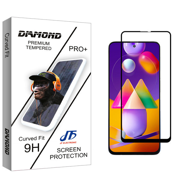 محافظ صفحه نمایش جی اف مدل Diamond glass مناسب برای گوشی موبایل سامسونگ Galaxy M31s
