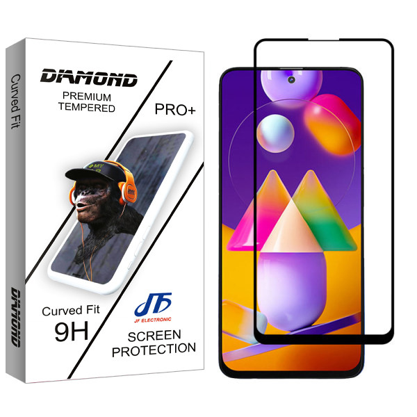 محافظ صفحه نمایش سرامیکی جی اف مدل Diamond glass مناسب برای گوشی موبایل سامسونگ Galaxy M31s / A51