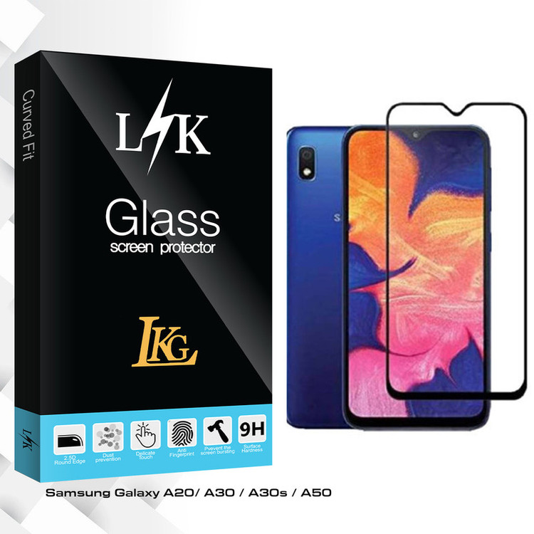 محافظ صفحه نمایش ال کا جی مدل LK Glass مناسب برای گوشی موبایل سامسونگ Galaxy A20/ A30 / A30s / A50