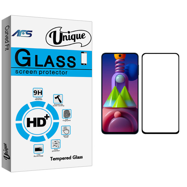 محافظ صفحه نمایش ای اف اس مدل Unique Glass مناسب برای گوشی موبایل سامسونگ Galaxy M51