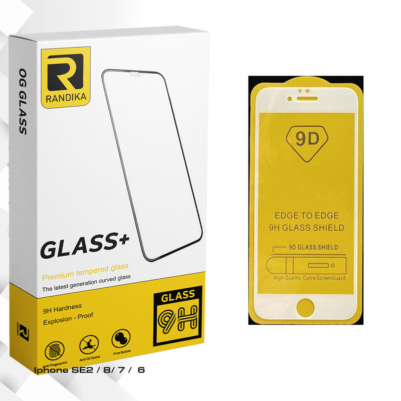 محافظ صفحه نمایش راندیکا مدل GLD مناسب برای گوشی موبایل اپل IphoneSE2 / 8/ 7 / 6