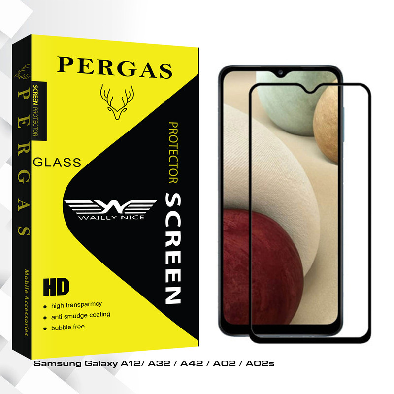 محافظ صفحه نمایش مات وایلی نایس مدل Pergas Glass مناسب برای گوشی موبایل سامسونگ Galaxy A12/ A32 / A42/ A02 / A02s