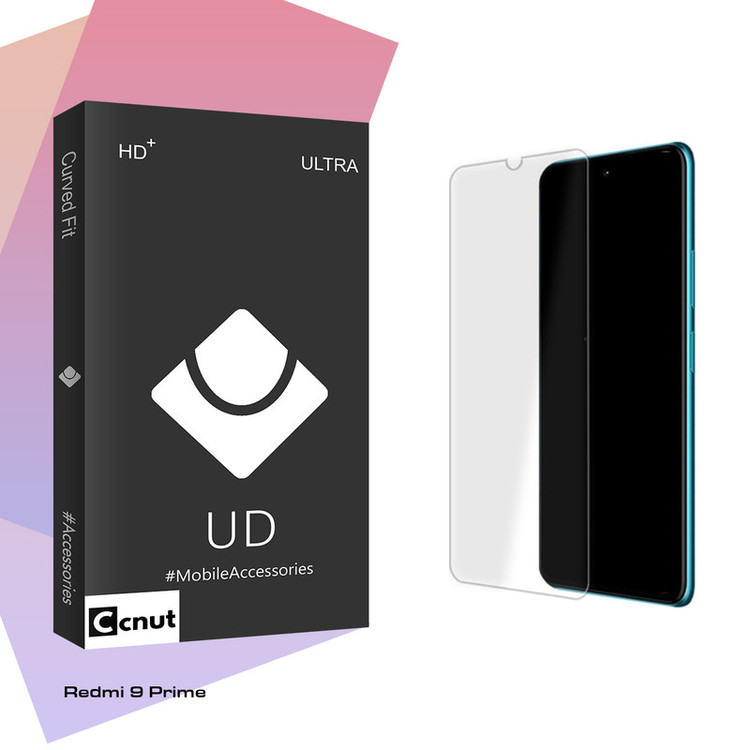 محافظ صفحه نمایش شیشه ای کوکونات مدل UDB Ultra MIX مناسب برای گوشی موبایل شیائومی Redmi 9 Prime