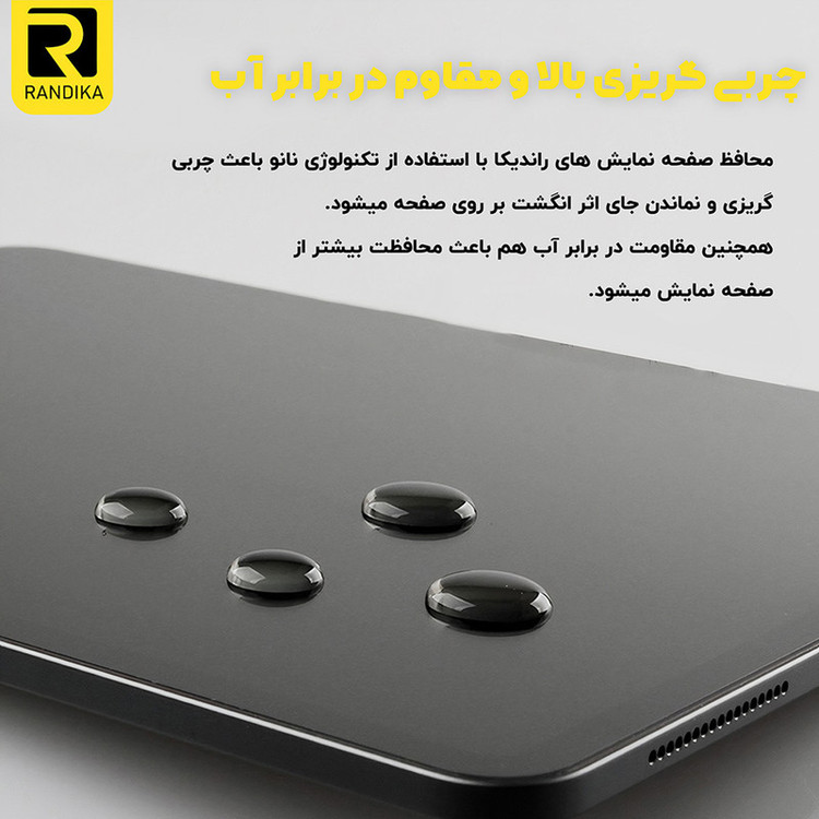 محافظ صفحه نمایش راندیکا مدل RK مناسب برای گوشی موبایل سامسونگ Galaxy F62