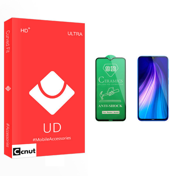 محافظ صفحه نمایش سرامیکی کوکونات مدل UD Glass مناسب برای گوشی موبایل شیائومی Redmi Note 8