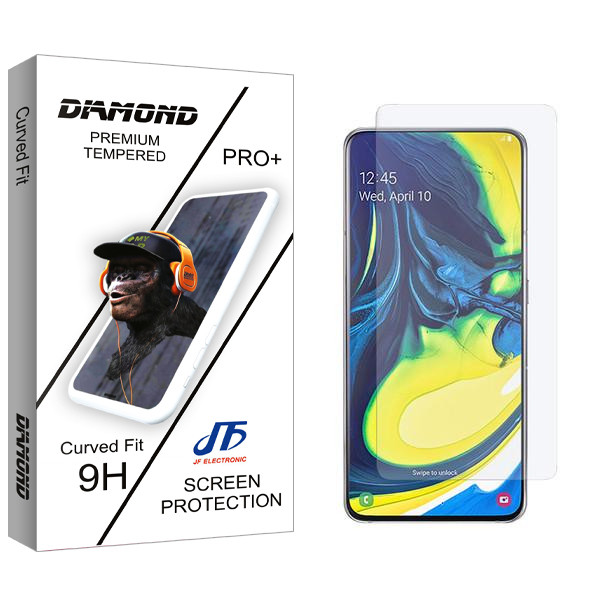 محافظ صفحه نمایش جی اف مدل Diamond مناسب برای گوشی موبایل سامسونگ Galaxy A80