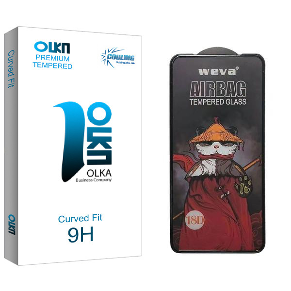محافظ صفحه نمایش کولینگ مدل Olka Air Bag مناسب برای گوشی موبایل شیائومی Mi 11 Lite / Redmi Note 9 / Redmi Note 9T