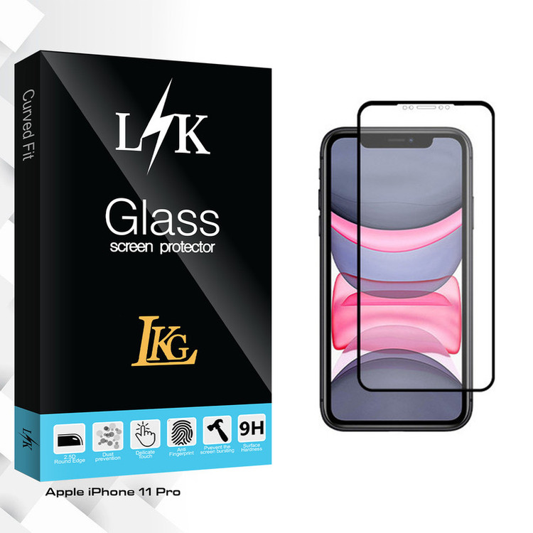 محافظ صفحه نمایش مات ال کا جی مدل LK Glass مناسب برای گوشی موبایل اپل iPhone 11 Pro