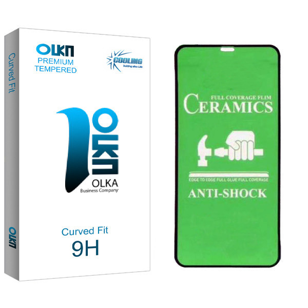 محافظ صفحه نمایش کولینگ مدل Olka glass مناسب برای گوشی موبایل اپل Iphone 11