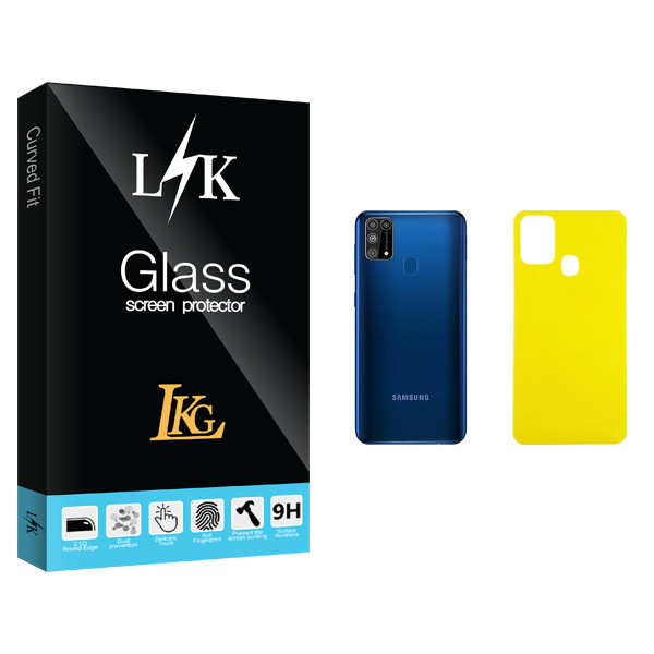 محافظ پشت گوشی ال کا جی مدل LK Glass مناسب برای گوشی موبایل سامسونگ Galaxy M31