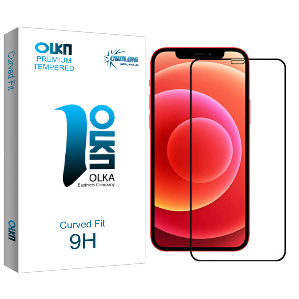 محافظ صفحه نمایش کولینگ مدل Olka glass مناسب برای گوشی موبایل اپل Iphone 12