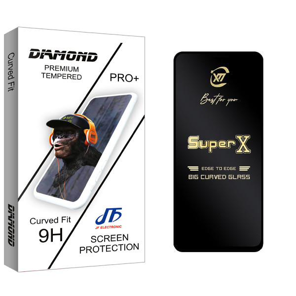 محافظ صفحه نمایش جی اف مدل Diamond SuperX مناسب برای گوشی موبایل شیائومی Redmi Note 11 Pro