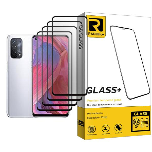 محافظ صفحه نمایش راندیکا مدل Randika Glass MIX004 مناسب برای گوشی موبایل اوپو A74 5G بسته چهار عددی