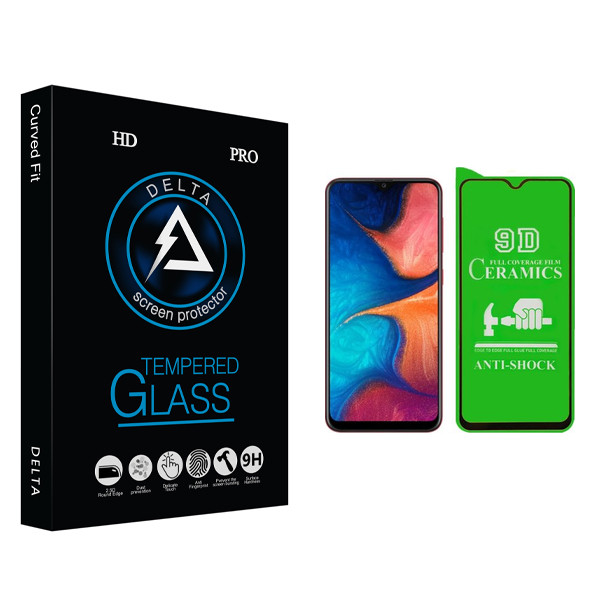 محافظ صفحه نمایش سرامیکی دلتا مدل HD مناسب برای گوشی موبایل سامسونگ Galaxy M30/M30S/M40S