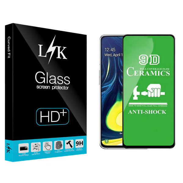 محافظ صفحه نمایش ال کی مدل Hard glass مناسب برای گوشی موبایل سامسونگ Galaxy A70 / A70s