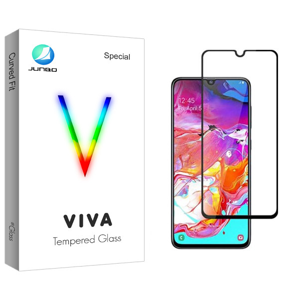 محافظ صفحه نمایش جانبو مدل Viva Glass مناسب برای گوشی موبایل سامسونگ Galaxy A70