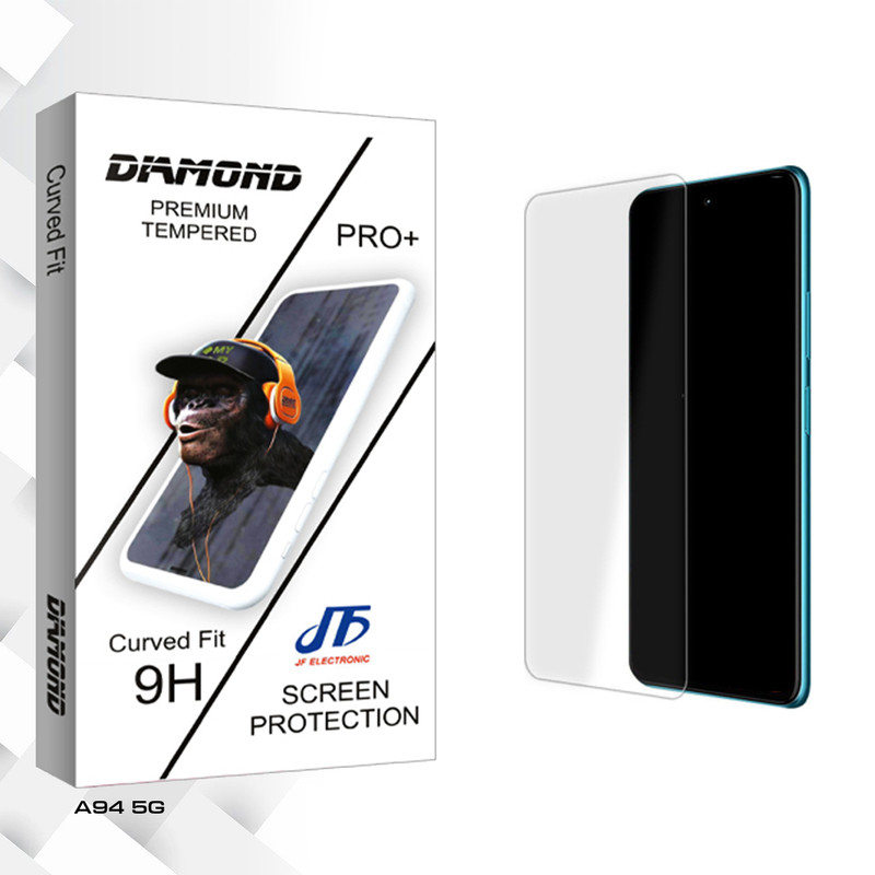 محافظ صفحه نمایش شیشه ای جی اف مدل Diamond Glass مناسب برای گوشی موبایل اوپو A94 5G