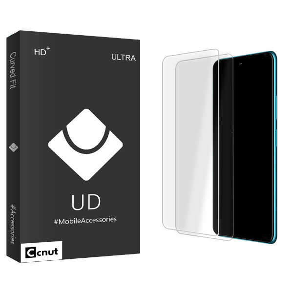 محافظ صفحه نمایش شیشه ای کوکونات مدل UDB Ultra MIX مناسب برای گوشی موبایل هوآوی Nova 7 SE بسته دو عددی