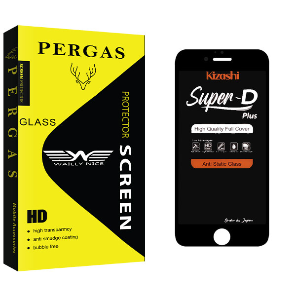 محافظ صفحه نمایش وایلی نایس مدل Pergas Super Kizashi مناسب برای گوشی موبایل اپل iPhone 8 Plus