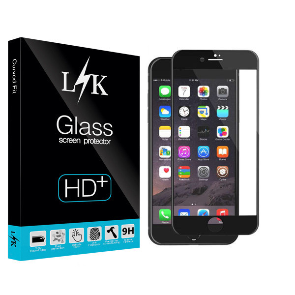 محافظ صفحه نمایش مات ال کی مدل Hard glass مناسب برای گوشی موبایل اپل Iphone 6/ 6s