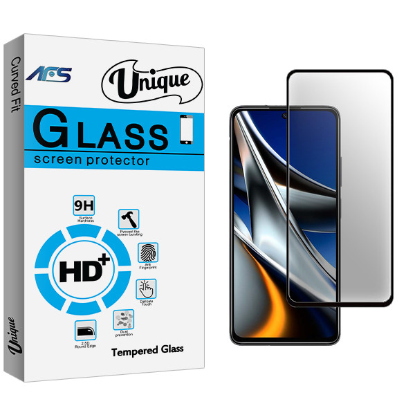 محافظ صفحه نمایش سرامیکی مات ای اف اس مدل Unique Glass مناسب برای گوشی موبایل شیائومی Poco X4 Pro 5G 2201116PG
