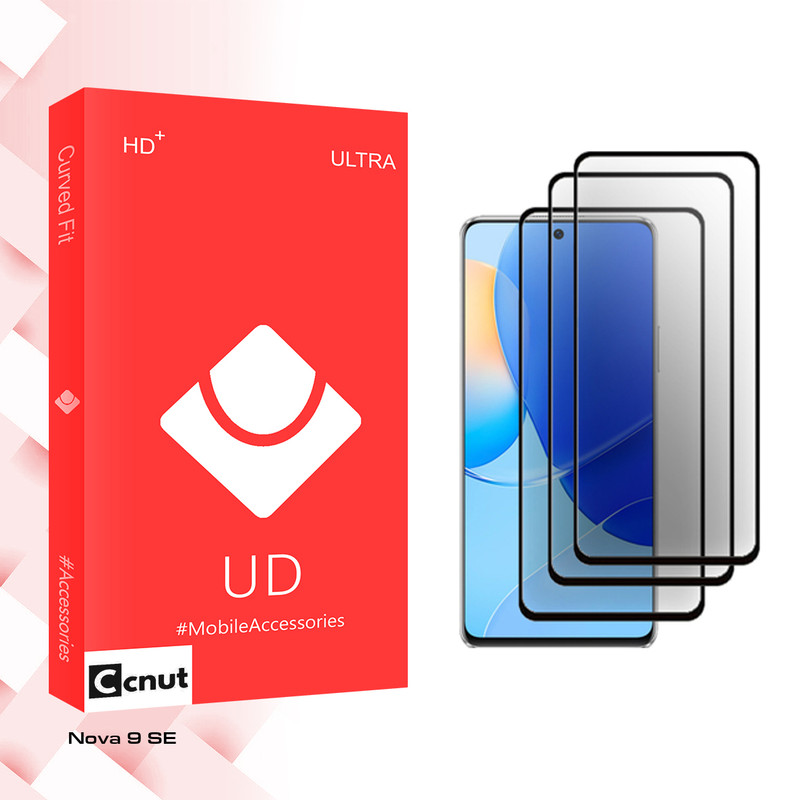 محافظ صفحه نمایش کوکونات مدل UD Ultra MIX2106 مناسب برای گوشی موبایل هوآوی Nova 9 SE بسته سه عددی