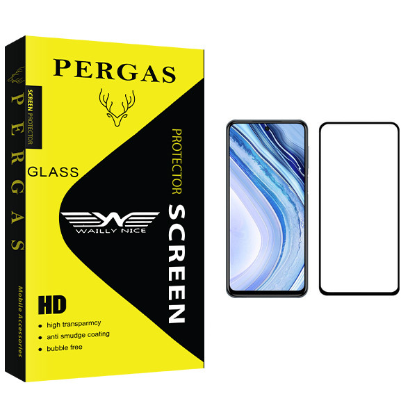 محافظ صفحه نمایش وایلی نایس مدل Pergas Glass مناسب برای گوشی موبایل شیائومی Redmi Note 9 Pro Max